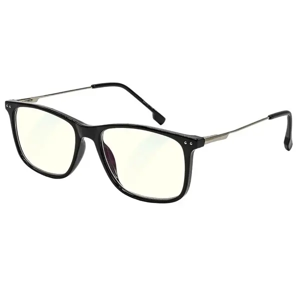 Okuliare na Počítač PCG020 čierno/strieborný kovový rám +1,0