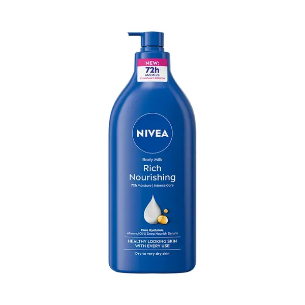 NIVEA Výživné telové mlieko Body Milk 625ml