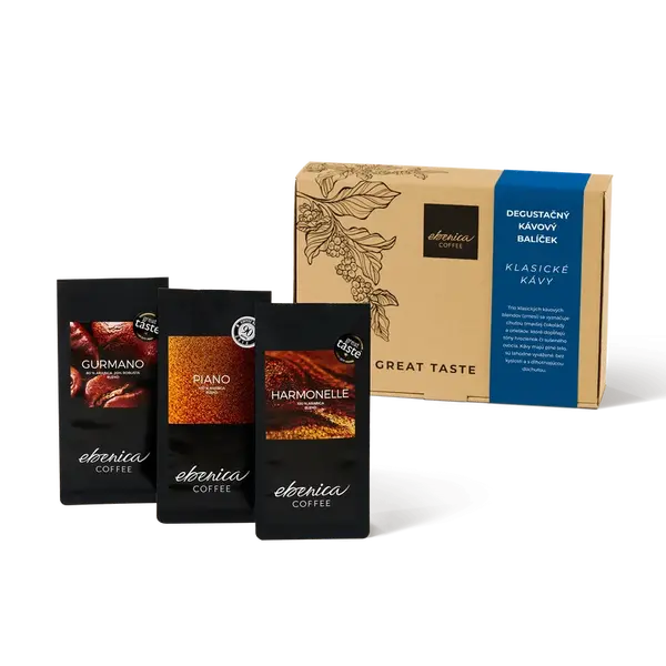 Degustačný balíček Klasické kávy - balenie 3x70g