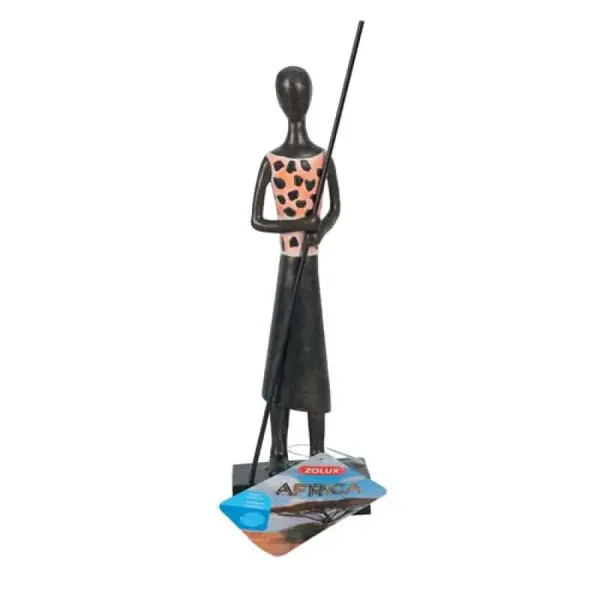 ZOLUX Dekorácia do akvárií s africkou tematikou- strážca L 75x37x265mm