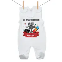 Boodyy Dupačky Keď vyrastiem budem herec 68 (3-6 mesiacov)