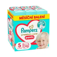 Pampers Premium Care plienkové nohavičky veľkosť 5