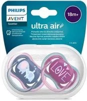 Philips AVENT Cumlík Ultra air 18m+ dievča (slon) 2ks