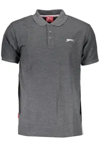 SLAZENGER SHORT SLEEVE POLO SHIRT MAN GRAY