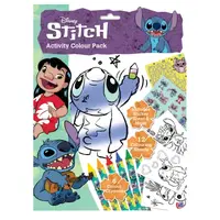 Lilo a Stitch pracovní listy s barvami