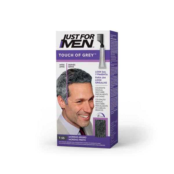 Špeciálna farba na vlasy Just For Men Touch of Gray T-55 Black