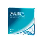 Denné Dailies AquaComfort Plus (90 šošoviek) Dioptrie: -3, Zakrivenie: 8.7, ID:197622
