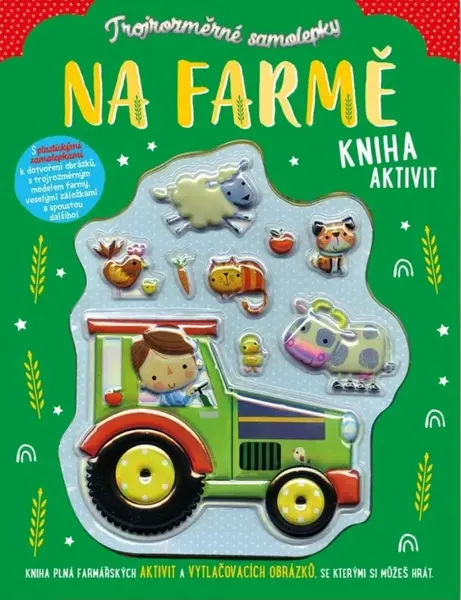 Trojrozměrné samolepky Na farmě  Stuart Lynch - Lynch Stuart