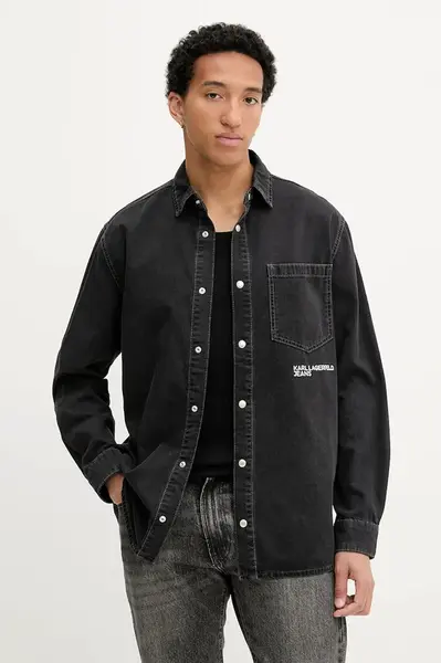 Džínová košile Karl Lagerfeld Jeans