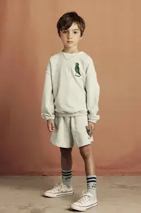 Mini Rodini Dětská bavlněná mikina Mini Rodini Bird