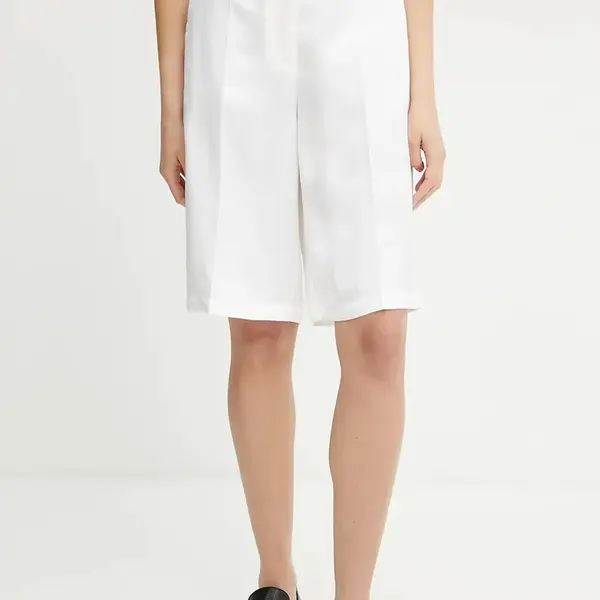 Šortky s příměsí lnu BOSS