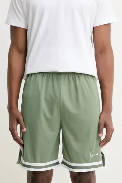 Kraťasy Karl Kani pánské, zelená barva, 60130132