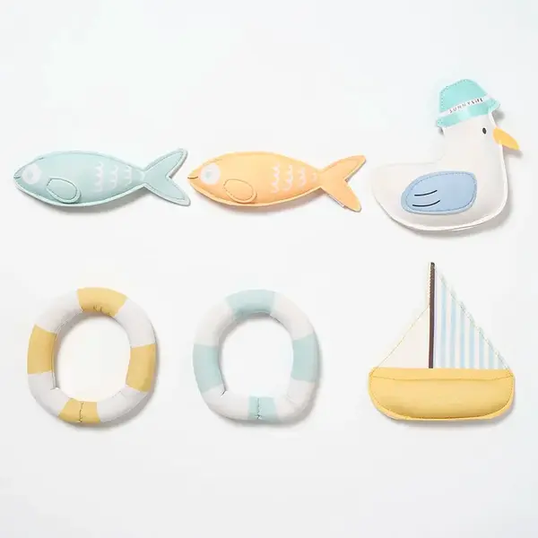 Sada plaveckých hraček pro děti SunnyLife Dive Buddies Cotton Candy Multi 6-pack