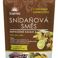 Iswari BIO Snídaňová směs Nepražené kakao&lucuma 300 g