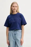 Tričko Silvian Heach BRINGAM tmavomodrá barva, GPP25118FE