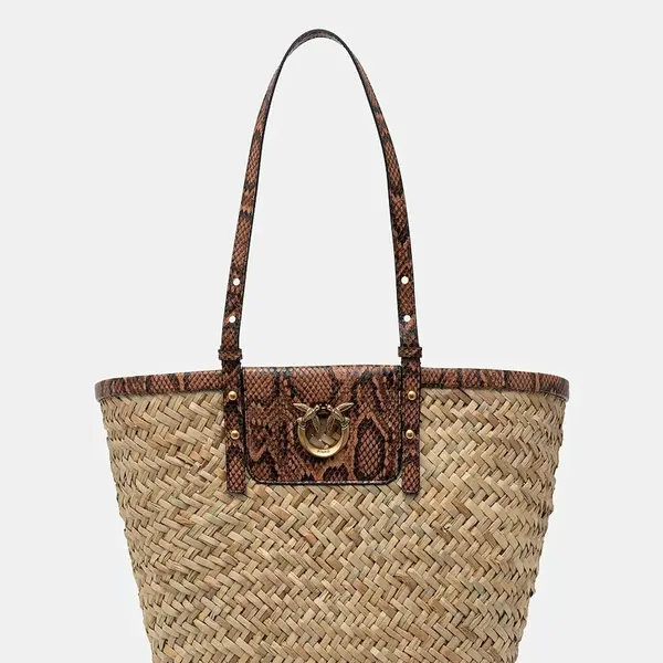 Kabelka Pinko hnědá barva, 103324 A2GO