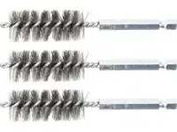 BGS technic Sada kartáčů na vrtačku, 8 mm, 6hranné 1/4", ocelové, 3 ks - BGS 3078-8-S Velikost: 18 mm