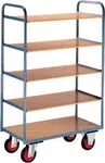 Přepravní vozík, 5 pater, nosnost 250 kg - Nies