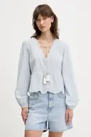 Bavlněná halenka Superdry