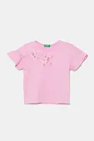 Dětské bavlněné tričko United Colors of Benetton