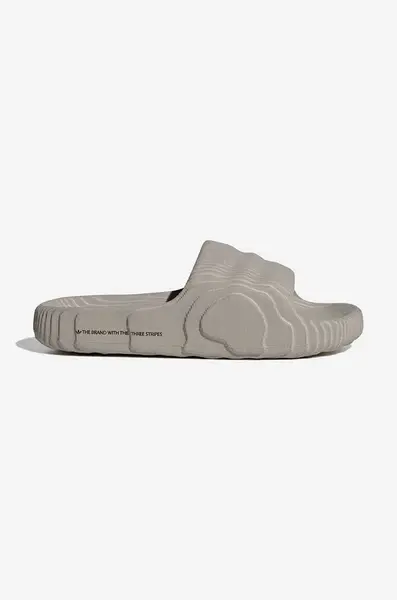 Pantofle adidas Orginals Adilette 22 šedá barva, HQ4670-grey