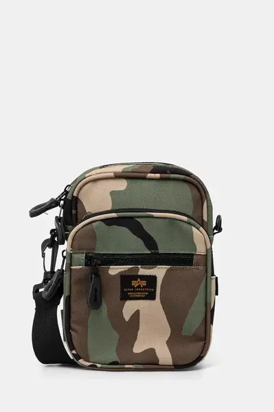 Ledvinka Alpha Industries Label Messenger Bag S