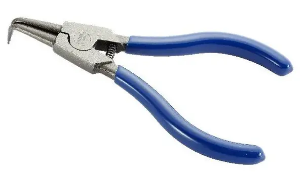 Kleště na pojistné kroužky - vnější zahnuté 3-10 mm, délka 140 mm - Tona Expert E117916T Varianta: vnější zahnuté 19-60 mm. délka 170 mm