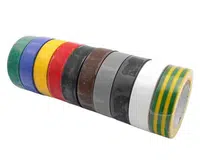 MDtools Izolační pásky elektrikářské 15 mm × 10 m, různé barvy, 10 ks