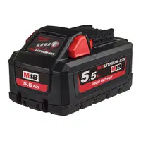 Baterie - akumulátor 18V 5.5 Ah Li-Ion, pro aku nářadí - Milwaukee M18 HB5.5 HIGH OUTPUT