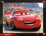 Puzzle Cars: Blesk Mc Queen 40 dílků deskové