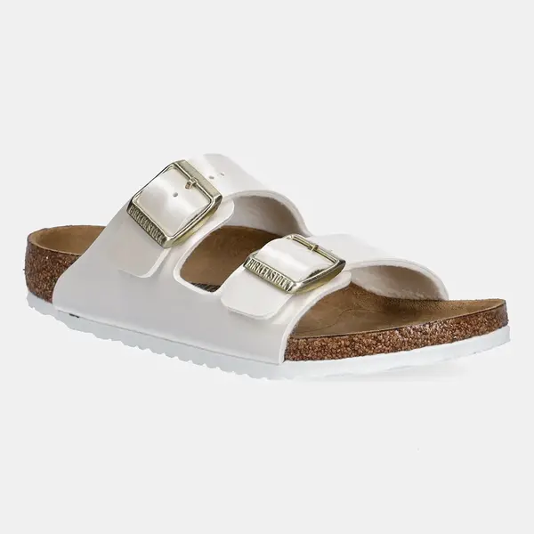 Dětské pantofle Birkenstock Arizona béžová barva, 1029456