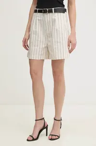 Pepe Jeans Lněné kraťasy Pepe Jeans HENAR
