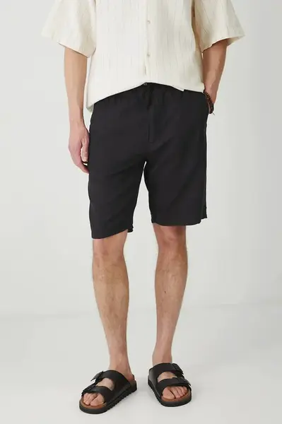 Šortky s příměsí lnu Medicine