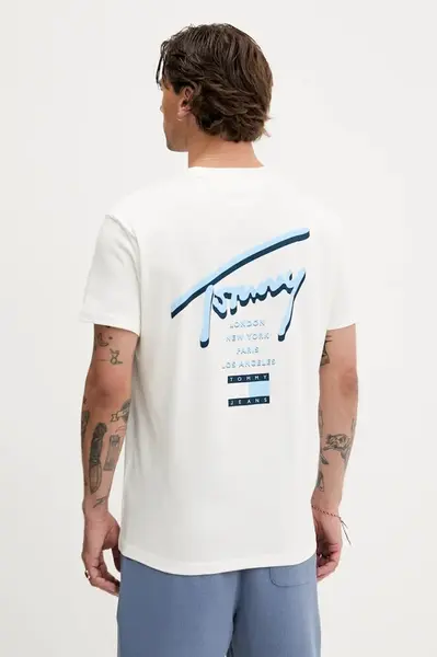 Bavlněné tričko Tommy Jeans