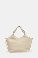 Kožená kabelka Answear.LAB béžová barva