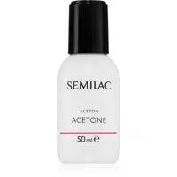 Semilac Liquids čistý aceton k odstranění gelových laků 50 ml