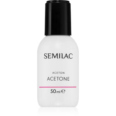 Semilac Liquids čistý aceton k odstranění gelových laků 50 ml