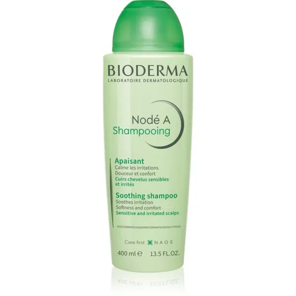 Bioderma Nodé A Shampooning zklidňující šampon pro citlivou pokožku hlavy 400 ml