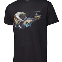 Savage gear tričko cannibal tee black - m
