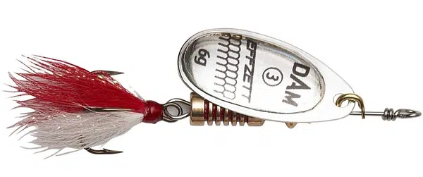 Dam třpytka effzett standard spinner dressed silver - velikost 3 hmotnost 6 g