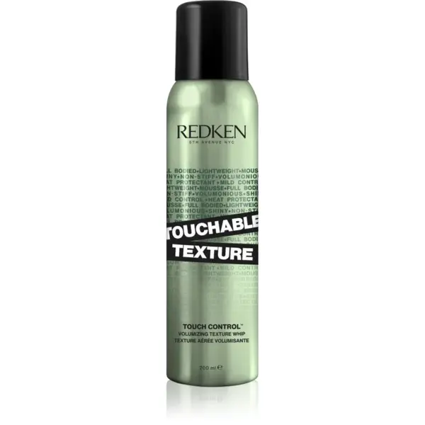 Redken Touchable Texture stylingová pěna pro definici a tvar účesu 200 ml