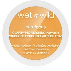 Wet n Wild BareFocus Clarifying Finishing Powder matující pudr odstín Medium/Tan 6 g