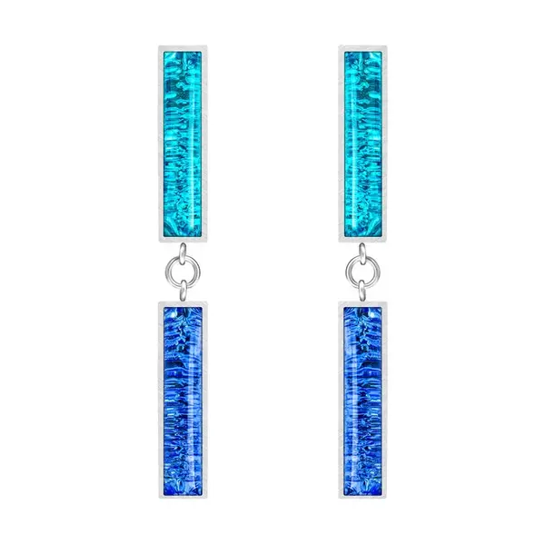 Preciosa Luxusní ocelové náušnice Desire s českým křišťálem Preciosa 7425 72