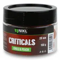 Nikl criticals boilie chilli & peach 150 g - 24 mm