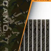 Fox smršťovací hadička edges camo shrink tube 10 ks - 3-1 mm