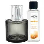 Maison Berger Paris Dárková sada katalytická lampa Aroma Energy šedá + náplň Sparkling Zest 250 ml