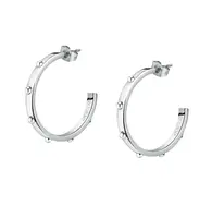 Morellato Ocelové kruhové náušnice Creole SAUP10