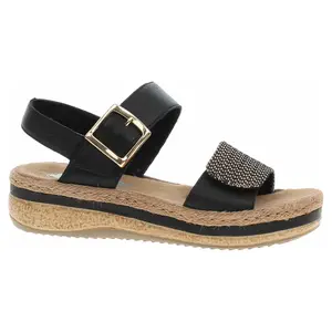 Dámské sandály Rieker V0951-00 schwarz 37