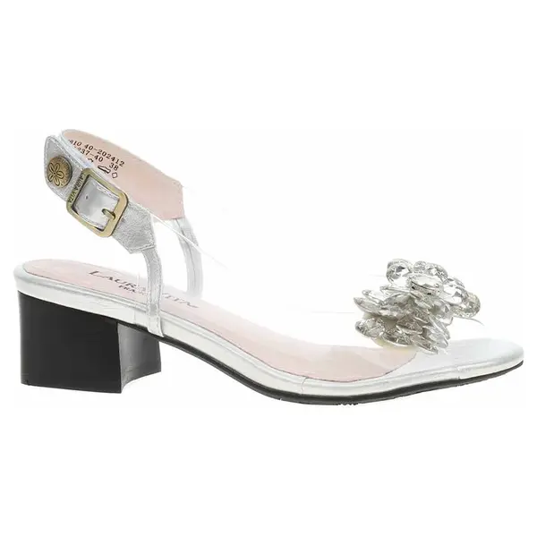 Dámská společenská obuv Laura Vita Hucbio 40 argent 39