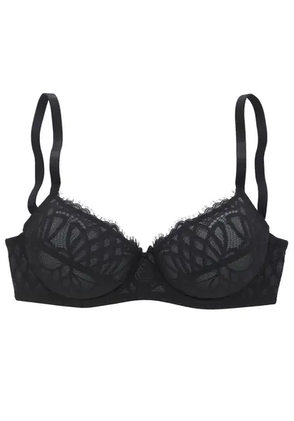 LASCANA Podprsenka  čierna